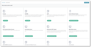Custom Course Authoring