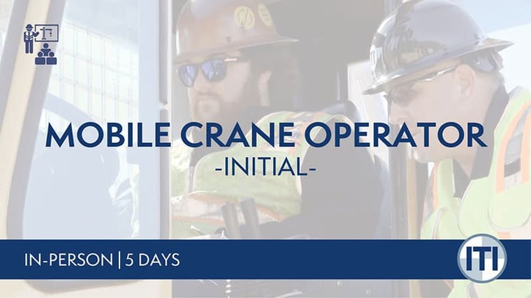 Mobile Crane Operator - Initial